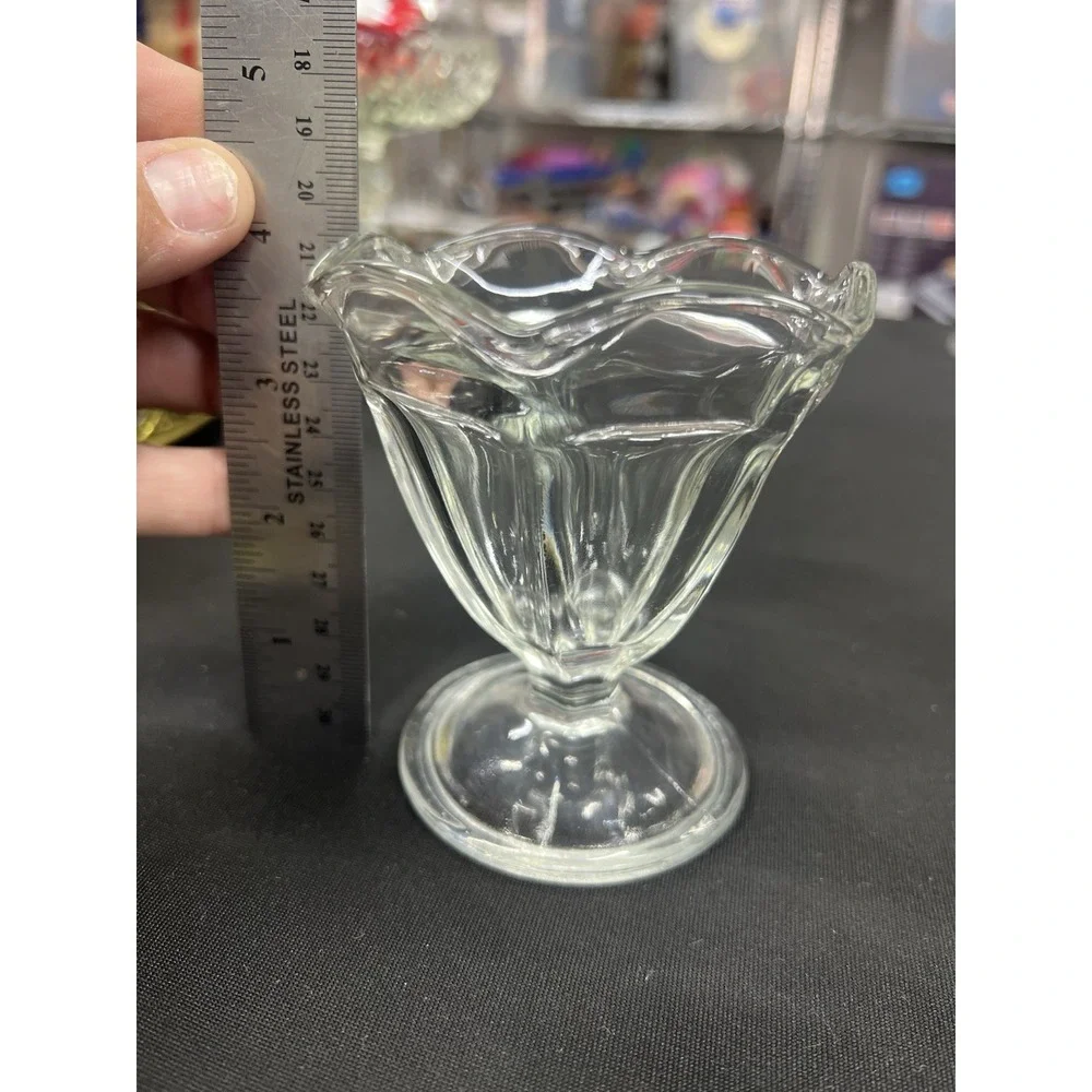 Anchor Hocking Tulip Ice Cream Sundae Dessert Parfait Glass‎ Cup